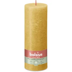Rustik Stumpenkerzen 190/68 mm - honigwaben Gelb (1 Stück)