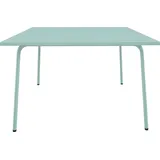 vente-unique MIRMANDE Gartentisch 120 x 120 x 75 cm Mandelgrün