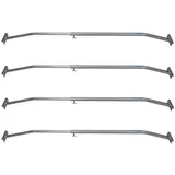 Trutzholm Alu-Bügel XL verstellbar 1320 - 2100 mm für Anhänger Flach-Planen