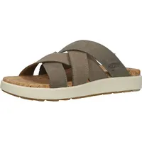 Keen Pantoletten Pantoletten Leder/Textil - Dunkelbraun - 39,5