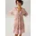 Aniston CASUAL Tunikakleid Fantasievolles Muster Braun/Orange/Pink/Rosa 44