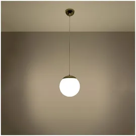 Sollux UGO 1-flg. 20 cm gold/Glas