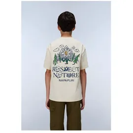 Napapijri Tipi Kurzarm-t-shirt - Putty - 8 Jahre