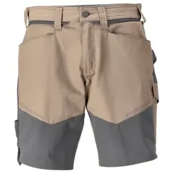 25149-230 Shorts, dunkel sandbeige/anthrazitgrau, C54