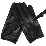 Mil-Tec Lederhandschuhe Security Schnittschutz schwarz M