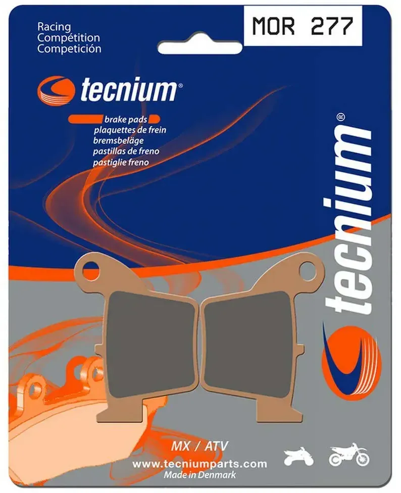 Tecnium Mor277 Sinterbremsbeläge - Brown - One Size