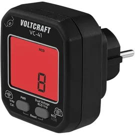 VOLTCRAFT VC-41 Steckdosentester CAT II 250 V LCD