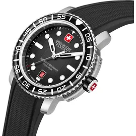 Swiss Military Black Marlin Silikon 44 mm SMWGN0001701