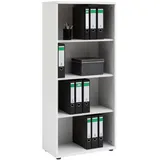 Proregal Tiger Aktenregal 147 x 65 x 34 cm Weiß
