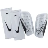 Nike Mercurial Lite Fußball Schienbeinschoner white/white/black S