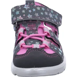 Pepino Sandale Gery graphit/rosada (mittel)