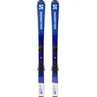 Salomon L S/RACE Jr M + L6 GW J2 70 24/25 Carving Ski Kinder in blue-white, Größe 130 - blau