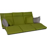 ANGERER Freizeitmöbel GmbH Hollywoodschaukel Auflage Lounge Smart - passend für viele 3-Sitzer Hollywoodschaukeln mit Fußteil - Schaukelauflage Made in Germany (Hellgrün)