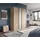Livetastic Kleiderschrank Oakland 130 x 183 x 53 cm Eiche
