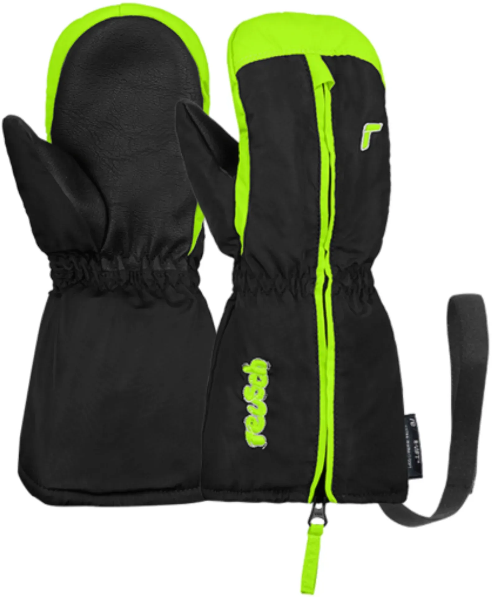 REUSCH Tom Mitten - black/neon green - 3