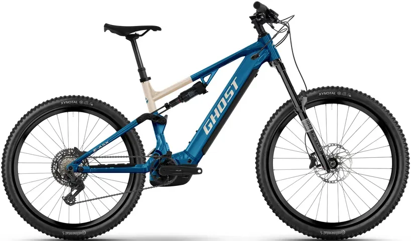 Ghost E-ASX Universal High 2026 - candy blue/coffee arctic dust - glossy