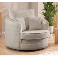 S-style möbel Ted - Drehsessel Love Seat XXL 360