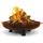 moodz outdoor living Feuerschale Ø 80 cm Cortenstahl