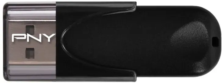 PNY Attaché 4 2.0 64GB USB-Stick USB Typ-A Schwarz
