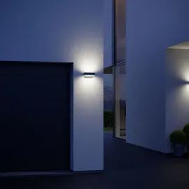Steinel Außenleuchte L 810 C Anthrazit Up-/Downlight mit Bluetooth Connect