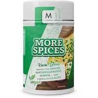 MORE Not Spices, Knobilicious, 130 g, Würzende Mischung mit Kräutern, Knoblauch und Salz