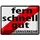 Femer Blechschild Hinweis 40x30cm Fern Schnell Gut Güterfernverkehr