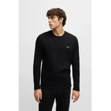Boss Waffle LS-Shirt Schwarz S