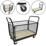 Baumarktplus Gitterwagen Plattformwagen 500 kg Transportwagen Gitterrollwagen