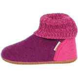 Giesswein Wildpoldsried Kids, Hüttenschuhe Unisex-Kinder, Veilchen 392, 24 EU