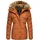 Marikoo Winterjacke Nekoo cognac / hellbraun M
