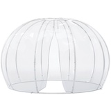 XXXLutz astreea Igloo Model L mit Crystal-PVC Bezug, transparent, wasserfest