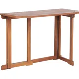 Beliani Balkontisch Akazienholz 110 x 47 cm