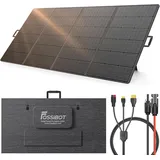 FOSSiBOT 420W Solar panel, Solarpanels Faltbar Solarmodul für F2400 F3600 Tragbare Powerstation, Photovoltaik Modul Solaranlage für Outdoor Garten Balkon Wohnwagen Camping