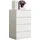VCM Nachtschrank Malira XL 65 x 48 x 102 cm Weiß