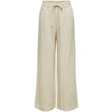 Jdy JDYSAY Linen HW Wide Pant Schlupfhose Beige M 38