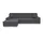 DOMO collection Ecksofa DOMO COLLECTION "TREVISO viele Bezüge, auch in Cord, L-Form, 267x178 cm", grau, B:267cm H:83cm T:178cm, 100% Polyester, Sofas, Ecksofa, wahlw. mit Bettfunktion, inkl. Zierkissen, Unser Dauertiefpreis
