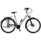 Fischer E-Bike City CITA 4.3i Elektrofahrrad für Damen und Herren, RH 43, Mittelmotor 65 Nm, 36 V Akku, Sand matt
