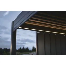 Biohort LED-Beleuchtung für Pergola 5,5 x 3,5 m/6 x 3 m/6 x 3,5 m  Weiß