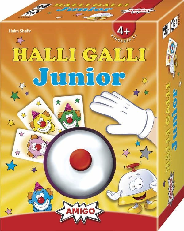 07790 Halli Galli Junior Kartenspiel bis zu 4 Spielern ab 4 Jahr(e)