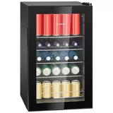 Bomann KSG 7287 Getränkekühlschrank 63 l 74 cm hoch Schwarz