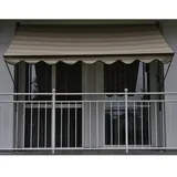 Angerer Klemmmarkise Exklusiv 250 cm beige/braun