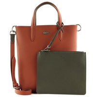 Lacoste Anna Reversible Canvas Tote rooibos tea eco iron gate