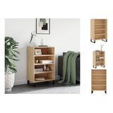 vidaXL Highboard Sonoma-Eiche 57x35x90 cm Holzwerkstoff