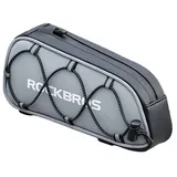 ROCKBROS Fahrradrahmentasche 0,9 l grau/silber