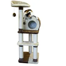 Kerbl Planet X 50 x 40 x 127 cm braun/beige