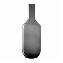 LEONARDO Vase Milano 50 cm Glas Grau