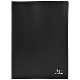 Exacompta Sichtbuch A4 Schwarz 50 Hüllen
