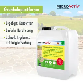 microactiv® Steinreiniger / Grünbelag-Entferner 4 x 5 l