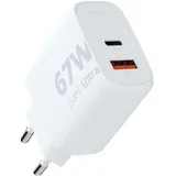 Xtorm Gan2 Ultra USB USB-C Schnellladegerät 67W Weiß