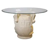ANTIKES WOHNDESIGN Esstisch AWD-ET-005 B:120cm H:77cm - Weiß